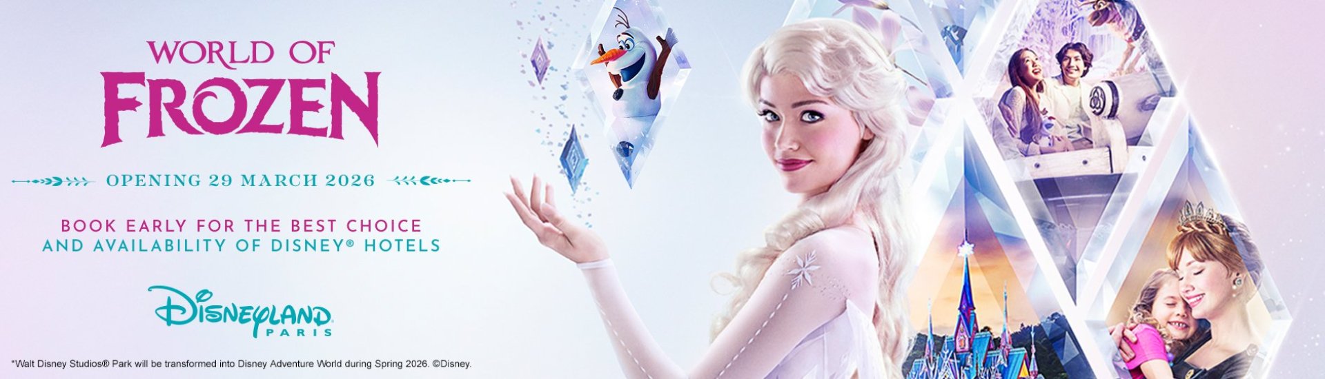 World of Frozen - Opening 29th March 2026