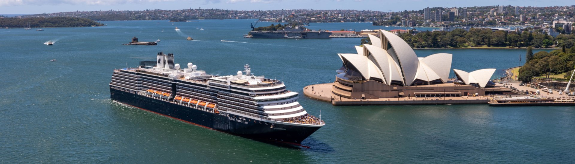 Westerdam in Sydney Harbour