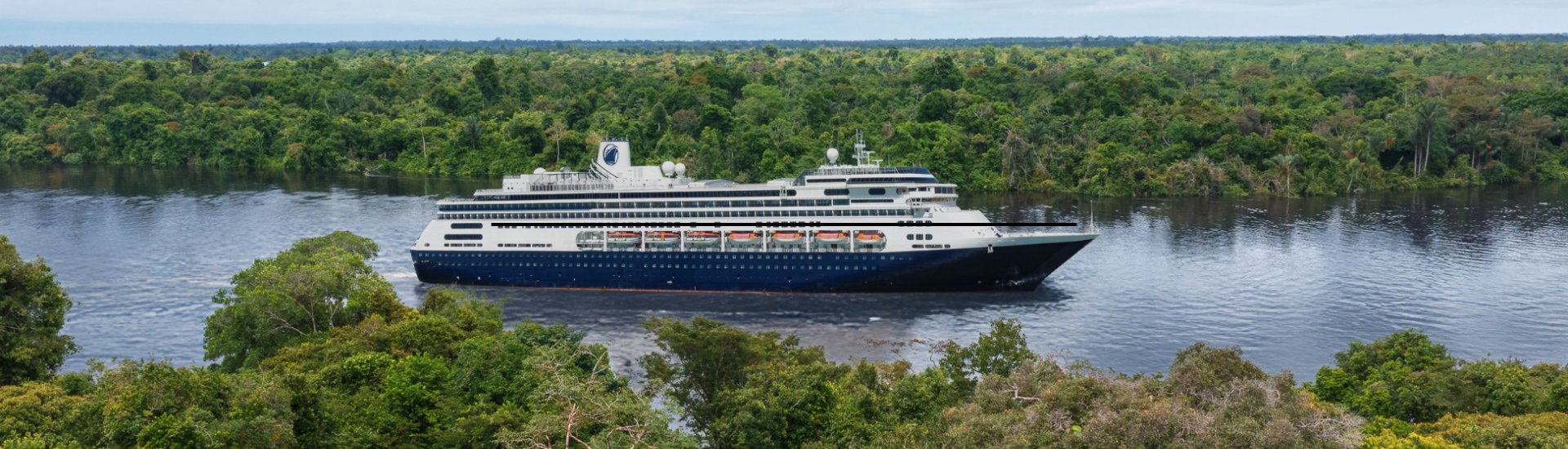 MS Volendam in the amazon