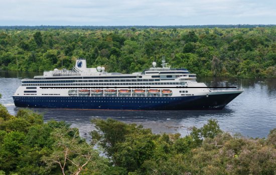 MS Volendam in the amazon