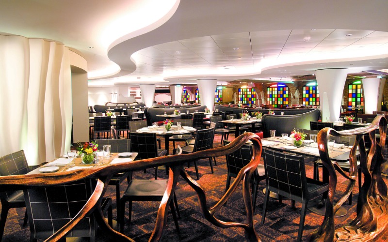 Taste restaurant — NCL's contemporary complimentary dining room