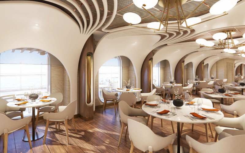 Onda by Scarpetta — modern Italian restaurant on NCL Prima Class ships
