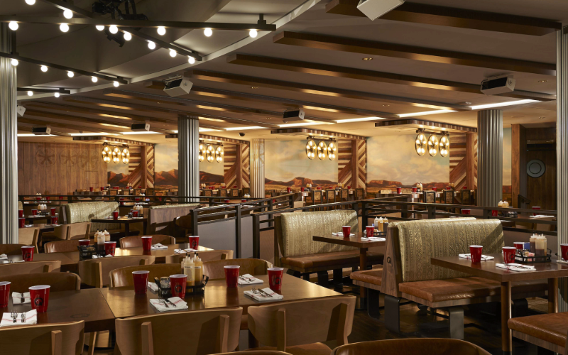 Q Texas Smokehouse — authentic BBQ restaurant on select NCL ships