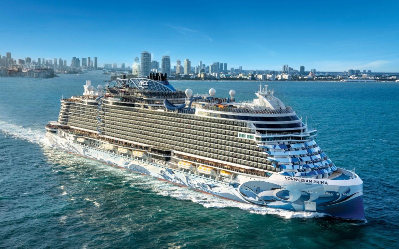 Norwegian Prima — flagship of the Prima Class fleet launched 2022