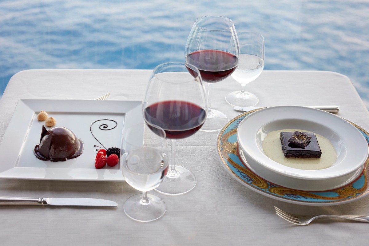 Toscana Italian restaurant aboard Oceania Cruises