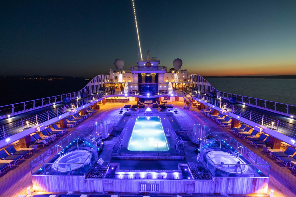 Oceania Riviera luxury cruise ship