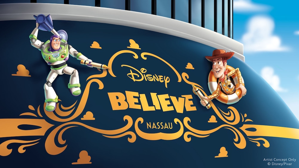 Disney Believe ship stern rendering
