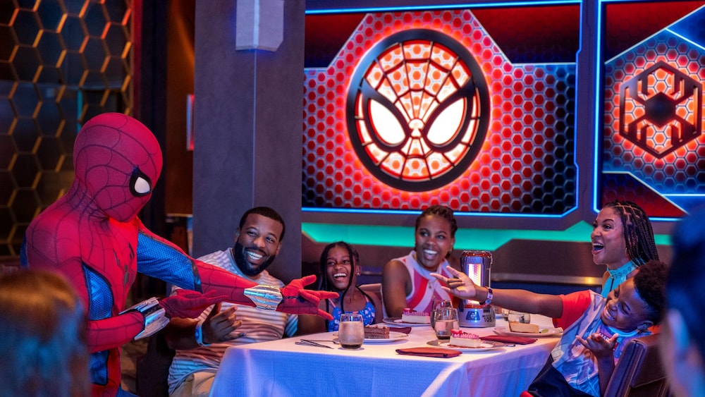 Worlds of Marvel dining aboard Disney Wish