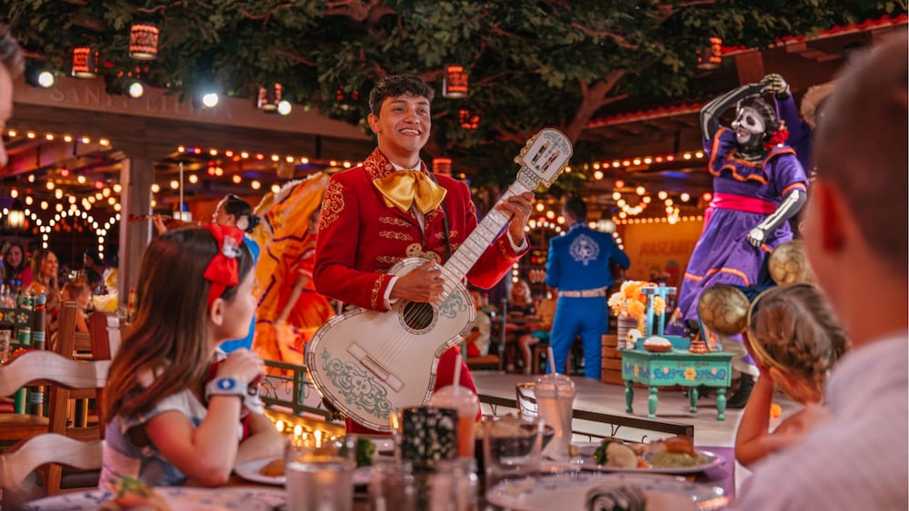 Plaza de Coco restaurant on Disney Treasure