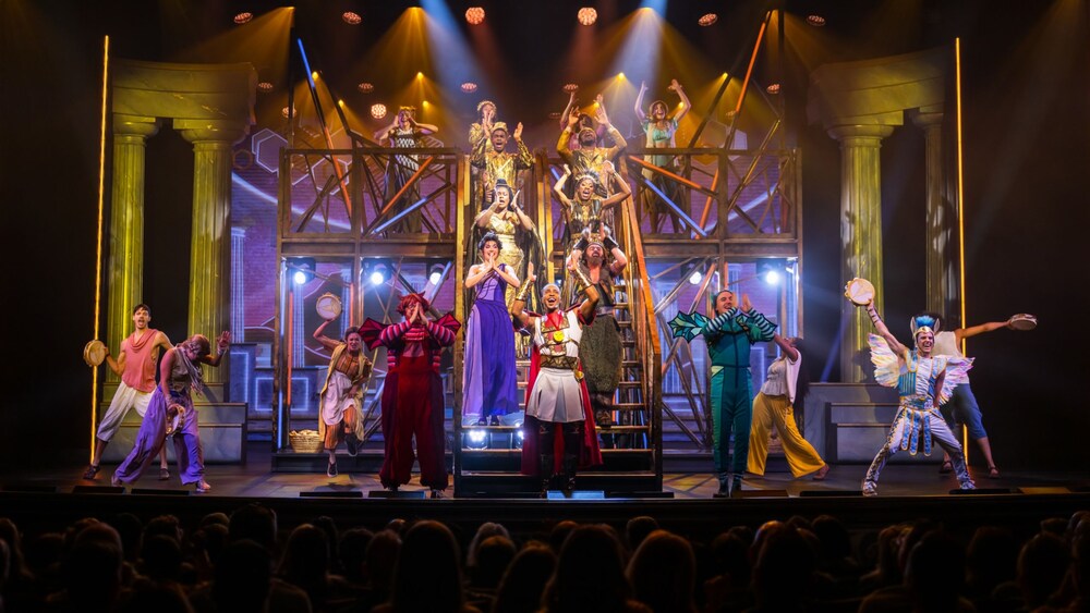 Disney Hercules stage show on Disney Destiny